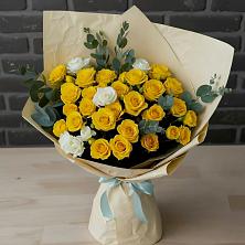 Букет цветов из:  Розы в Омутинское