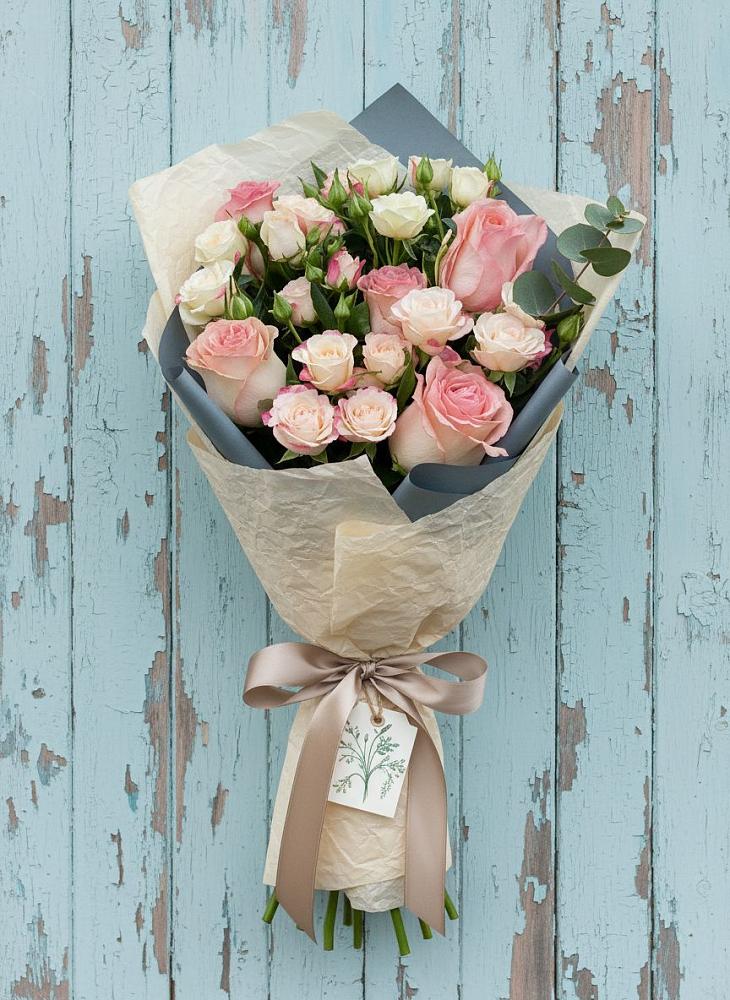 Букет цветов из: Розы в Омутинское