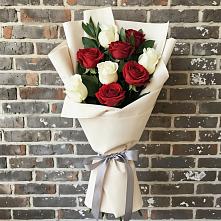 Букет цветов из:  Розы в Омутинское