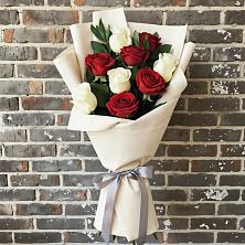 Букет цветов из:  Розы в Омутинское