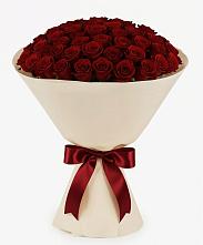 Букет 101 Бордовая роза Блэк Бакарра #REPLACE_PRED# Омутинское
