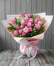 Букет Розовый кустик в Омутинское