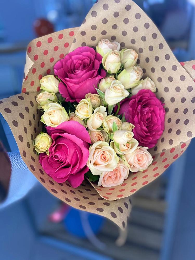 Букет цветов из: Розы в Омутинское