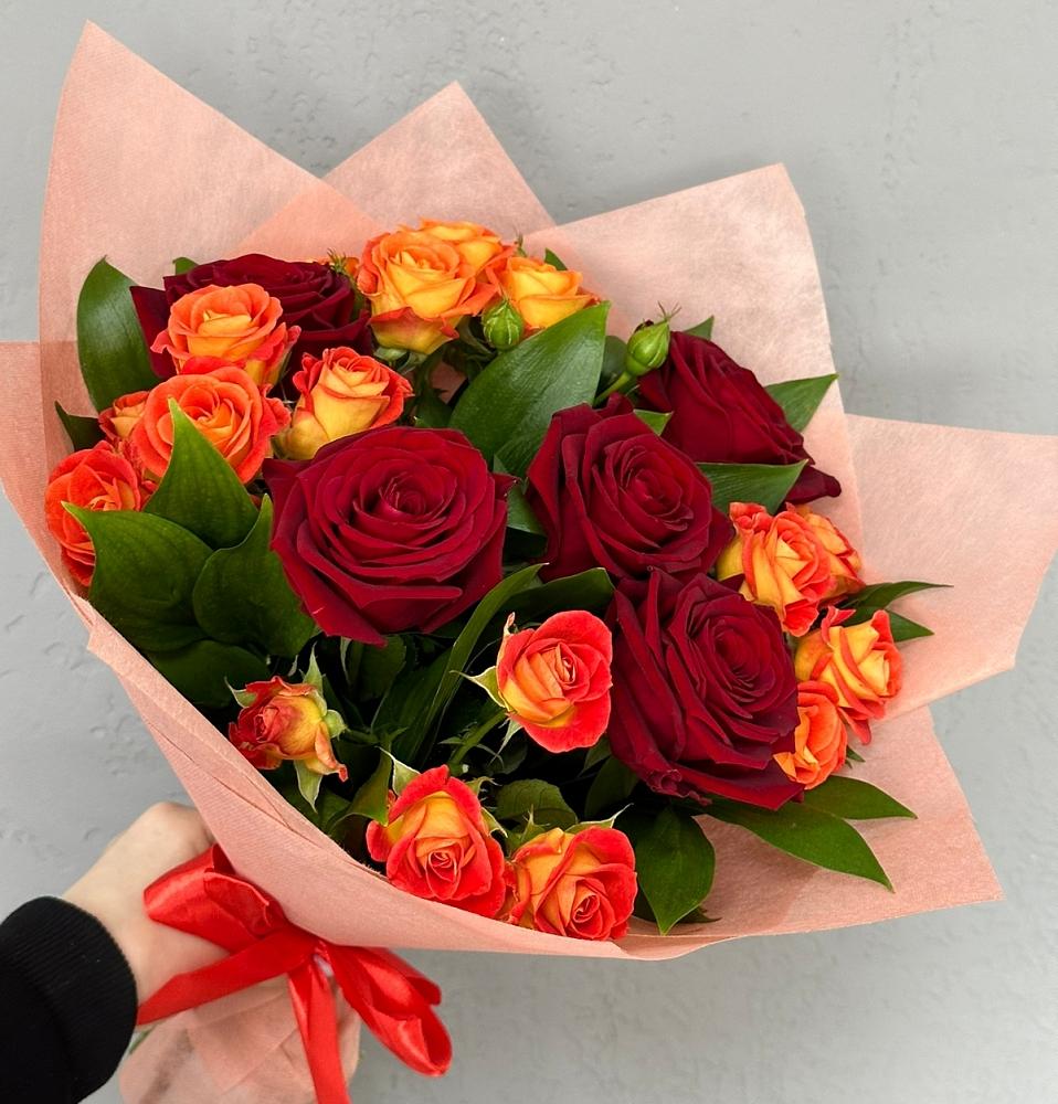 Букет Любовь и восторг в Омутинское