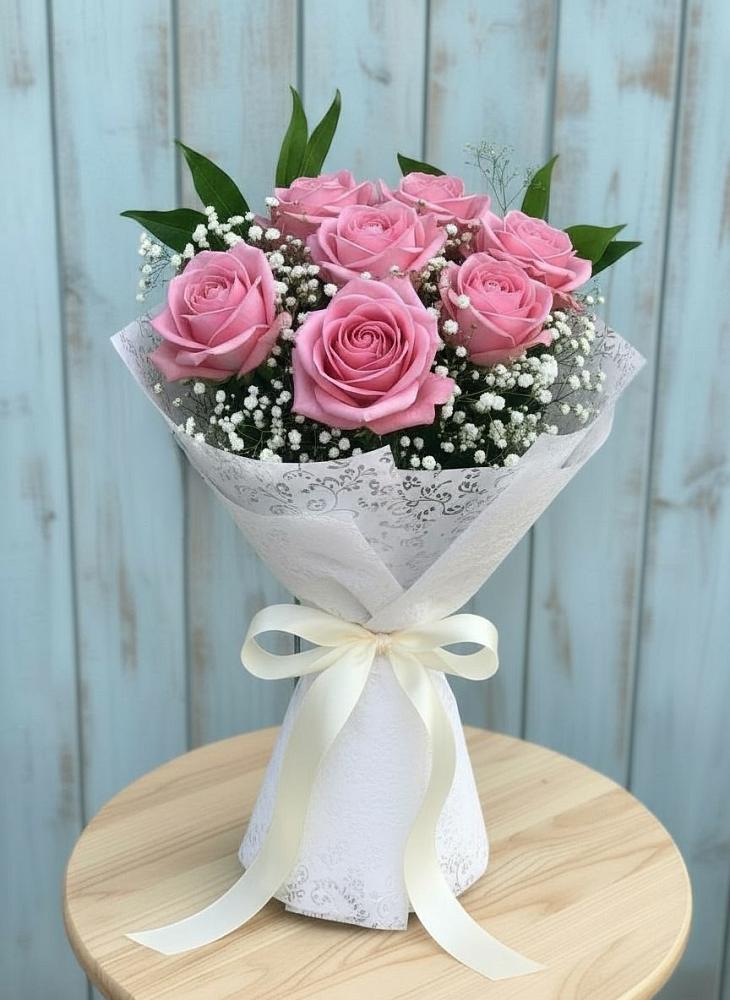 Букет цветов из: Розы в Омутинское
