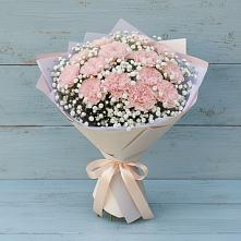 Букет цветов из:  Гвоздики в Омутинское