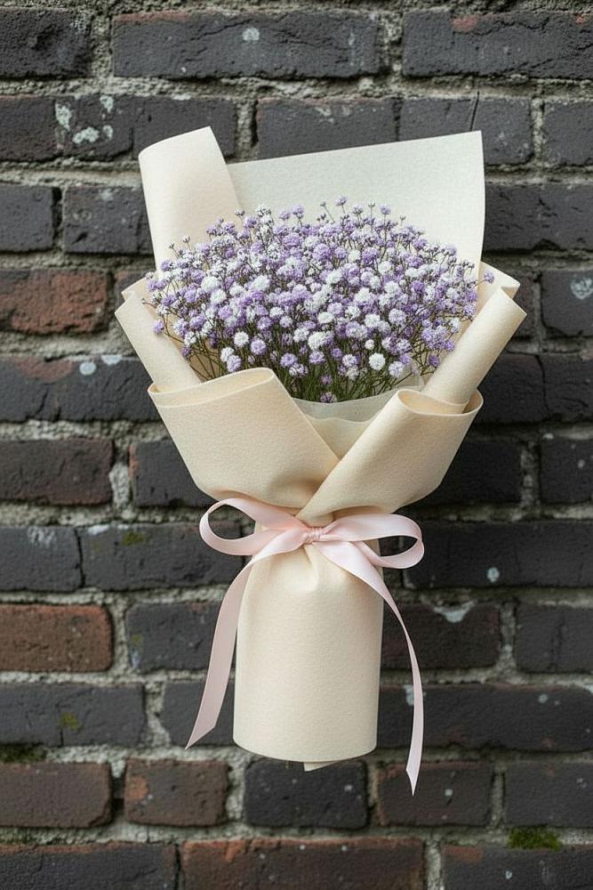 Букет цветов из: Гипсофила в Омутинское