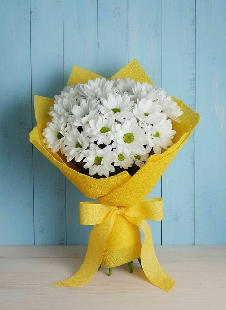 Букет цветов из: Хризантемы в Омутинское