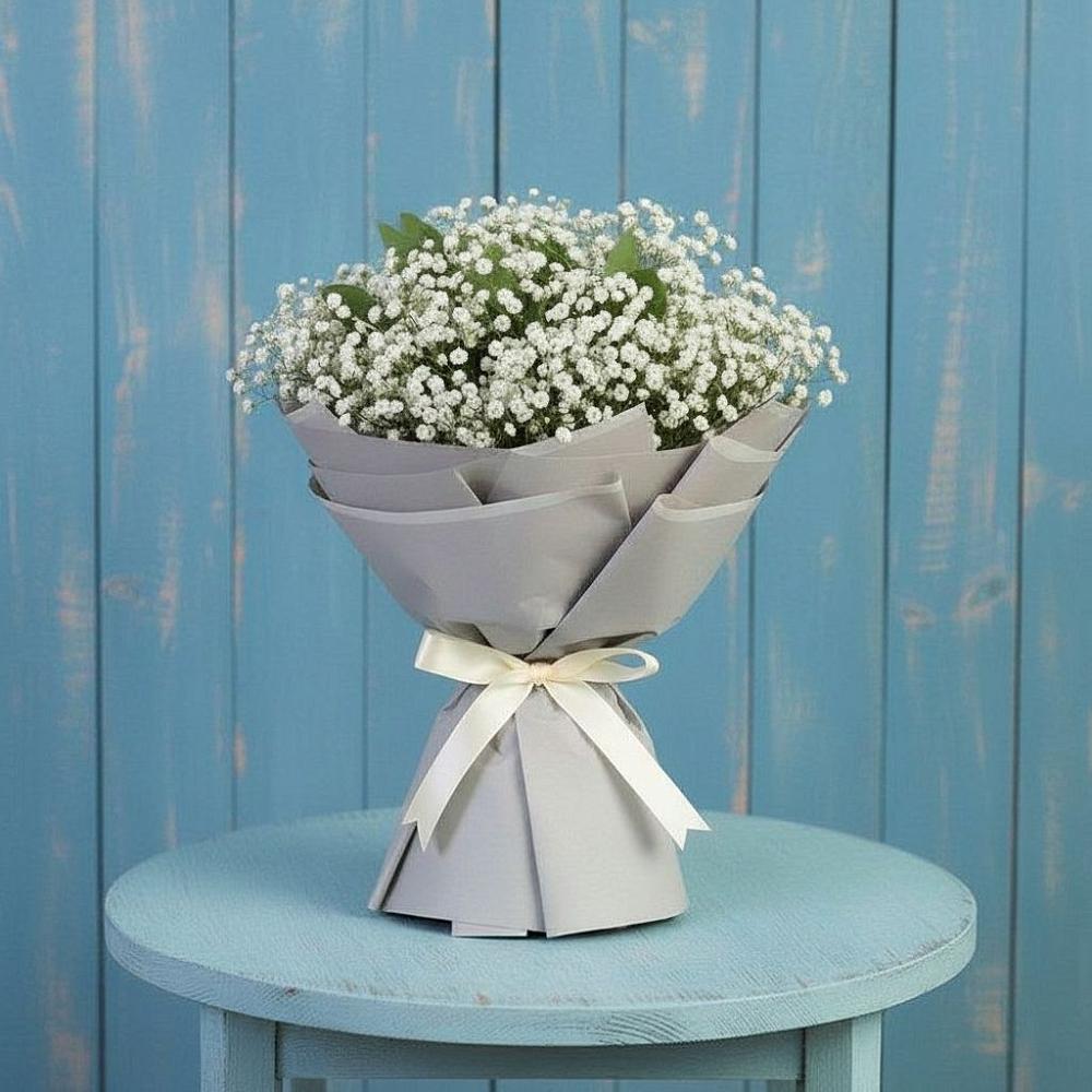 Букет цветов из: Гипсофила в Омутинское