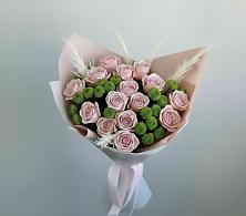 Букет цветов из:  Розы и Хризантемы в Омутинское