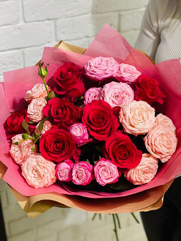 Букет цветов из: Розы в Омутинское