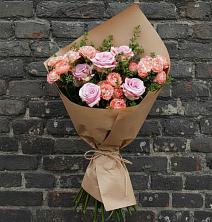 Букет цветов из:  Розы в Омутинское