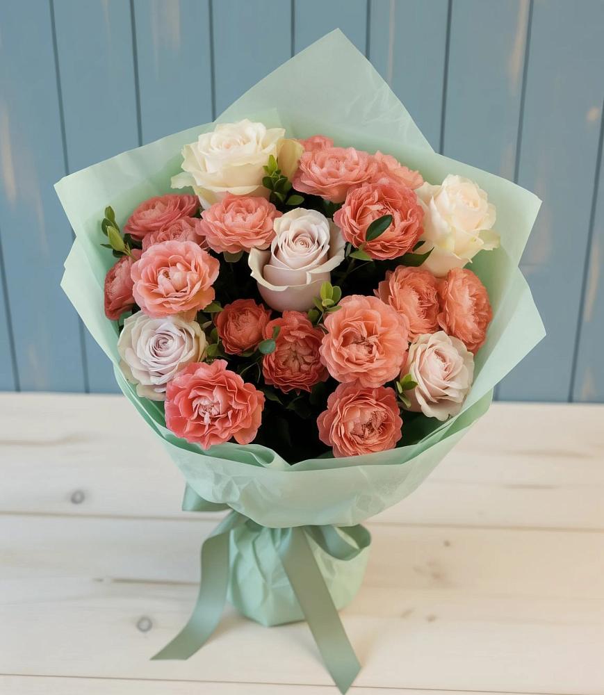 Букет цветов из: Розы в Омутинское