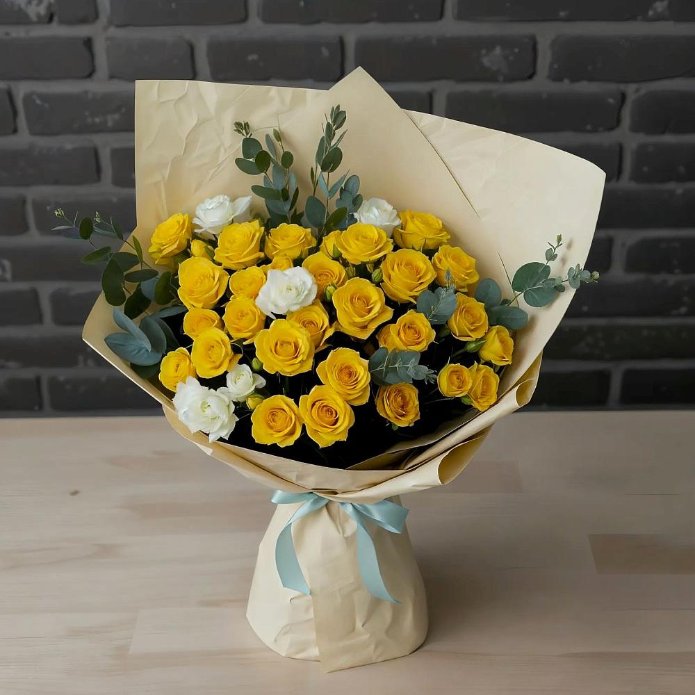 Букет цветов из: Розы в Омутинское