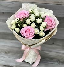 Букет цветов из:  Розы в Омутинское