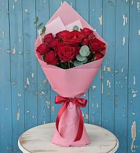 Букет цветов из:  Розы в Омутинское