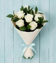Букет цветов из:  Розы в Омутинское