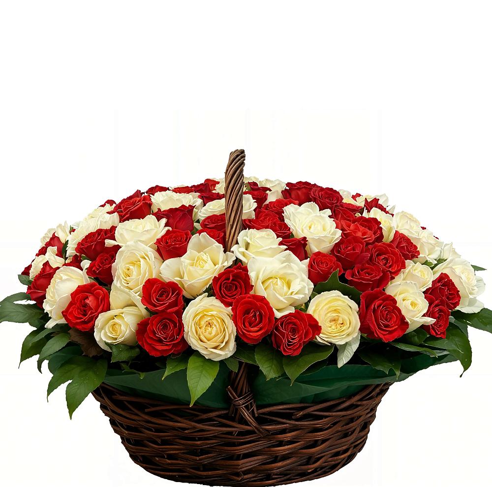 Премиум букет из: Розы в Омутинское