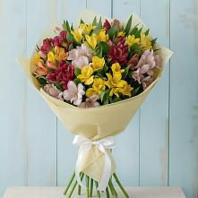 Букет цветов из:  Альстромерии в Омутинское