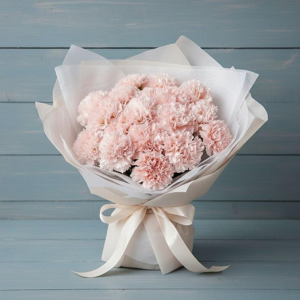 Букет цветов из: Гвоздики в Омутинское