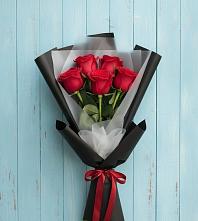 Букет цветов из:  Розы #REPLACE_PRED# Омутинское