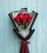 Букет цветов из:  Розы в Омутинское