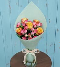 Букет цветов из:  Розы в Омутинское