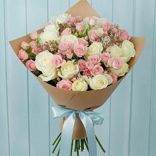 Букет цветов из:  Розы в Омутинское
