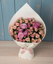 Букет цветов из:  Розы в Омутинское