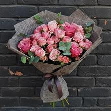 Букет цветов из:  Розы в Омутинское